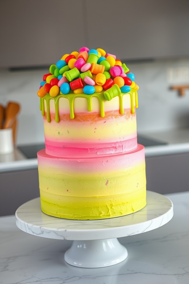 zesty sour candy layer