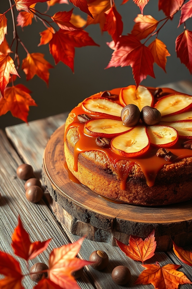 autumn dessert delightfully infused
