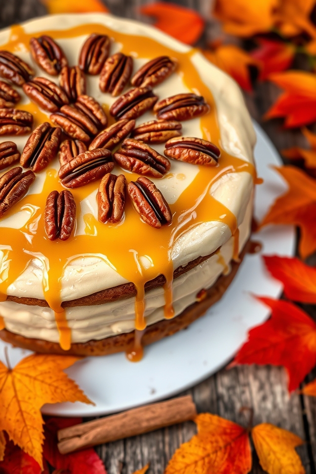 autumn maple pecan delight