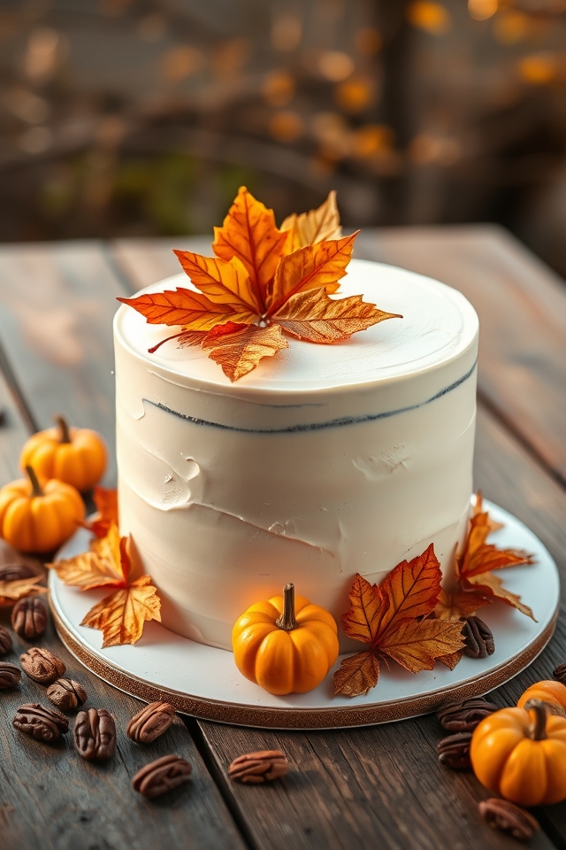 autumnal vanilla maple delight