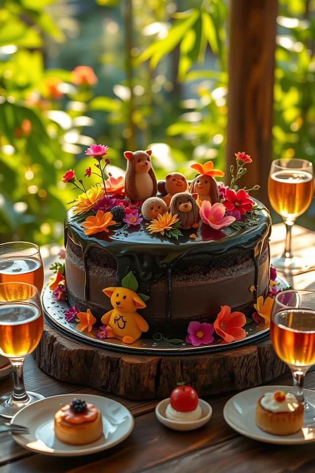 bilbo s birthday chocolate cake