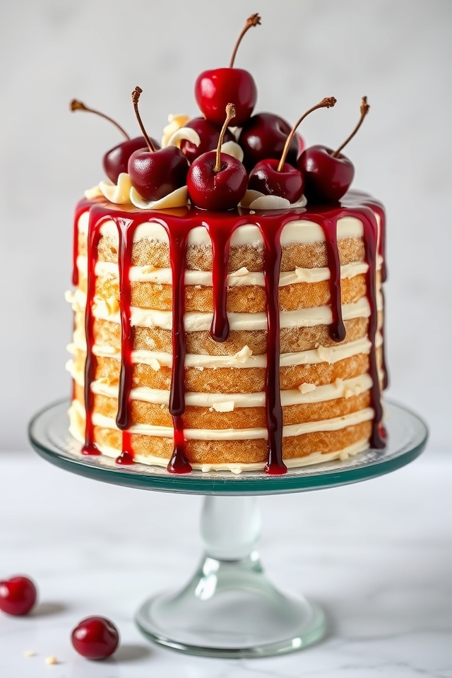 cherry almond white chocolate delight