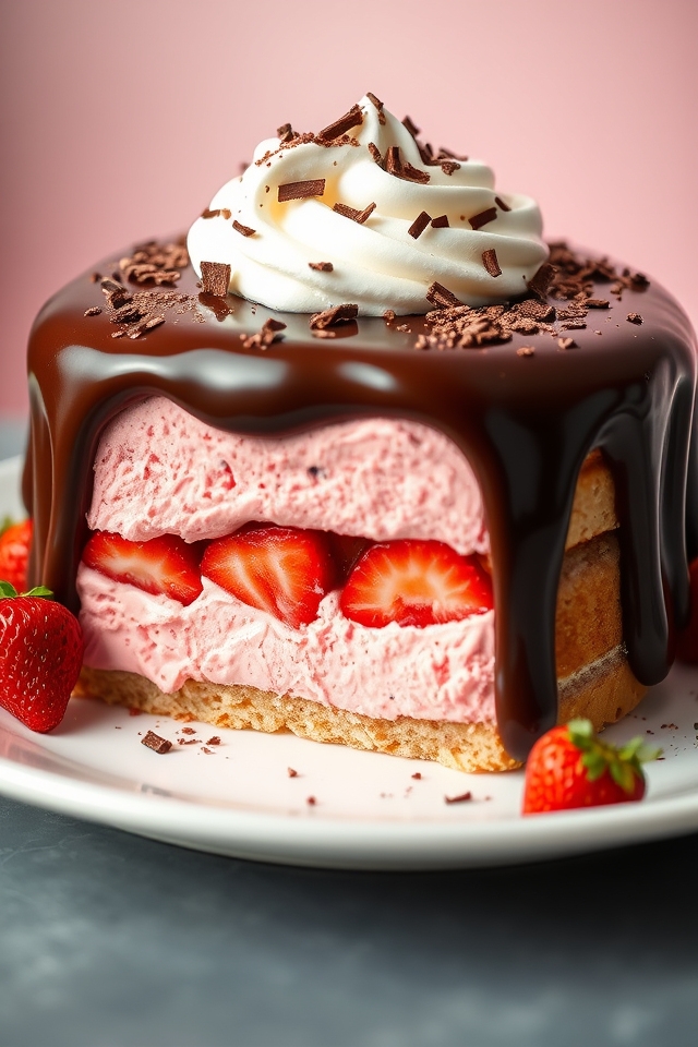 chocolate strawberry cream delight