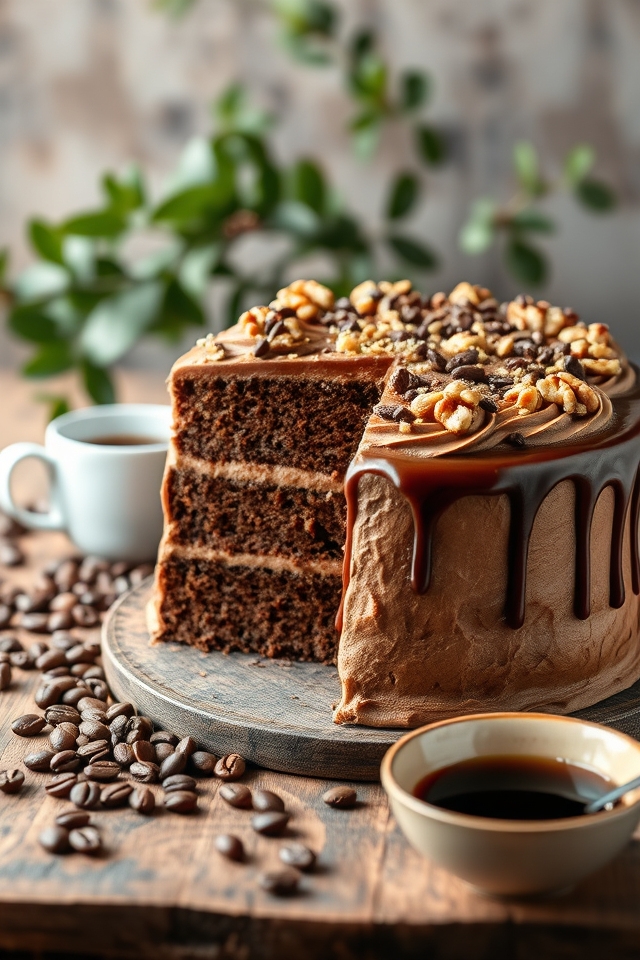 coffee infused walnut indulgence