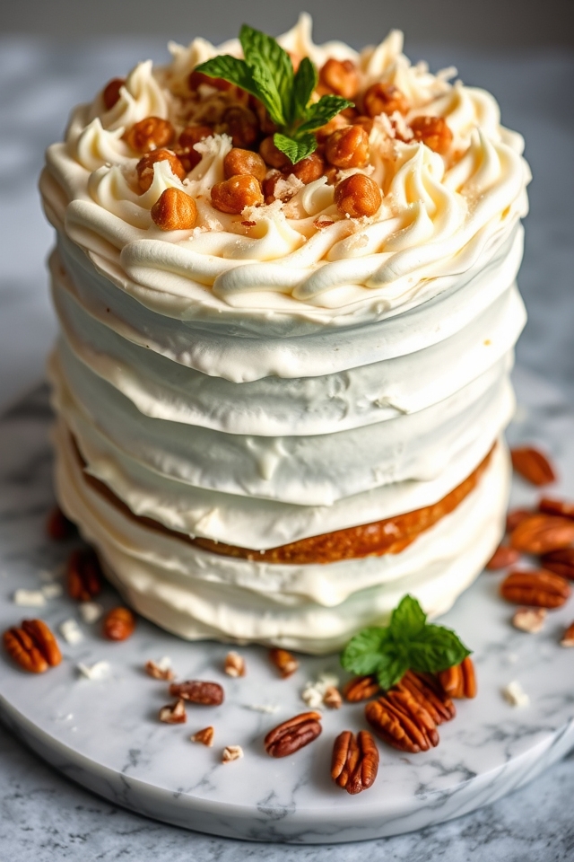 decadent white chocolate pecan