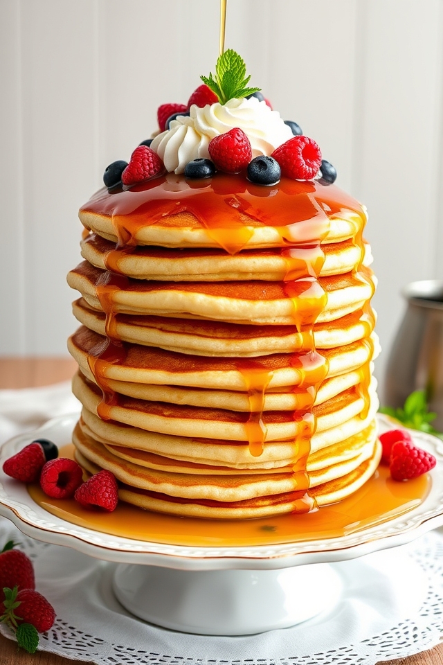 delightful pancake cake creation