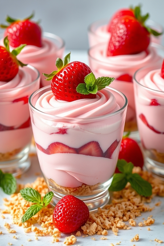delightful portable dessert cups