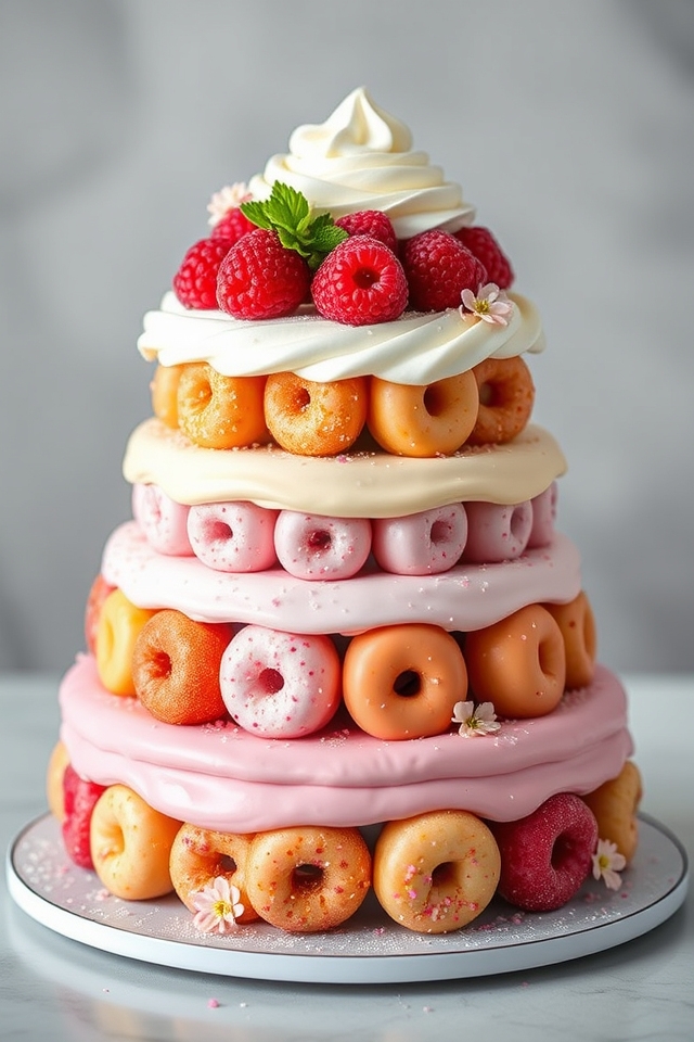 doughnut hole cake delight