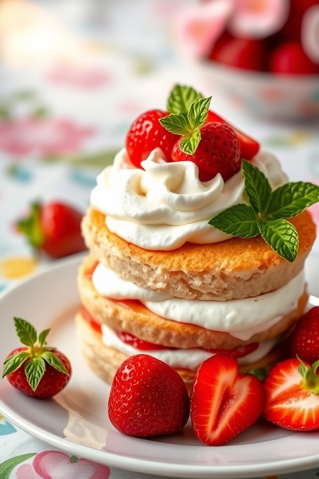 fruity strawberry shortcake delight