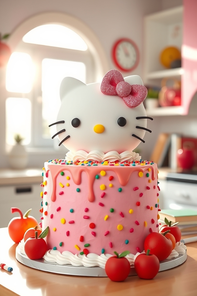 hello kitty celebration cake