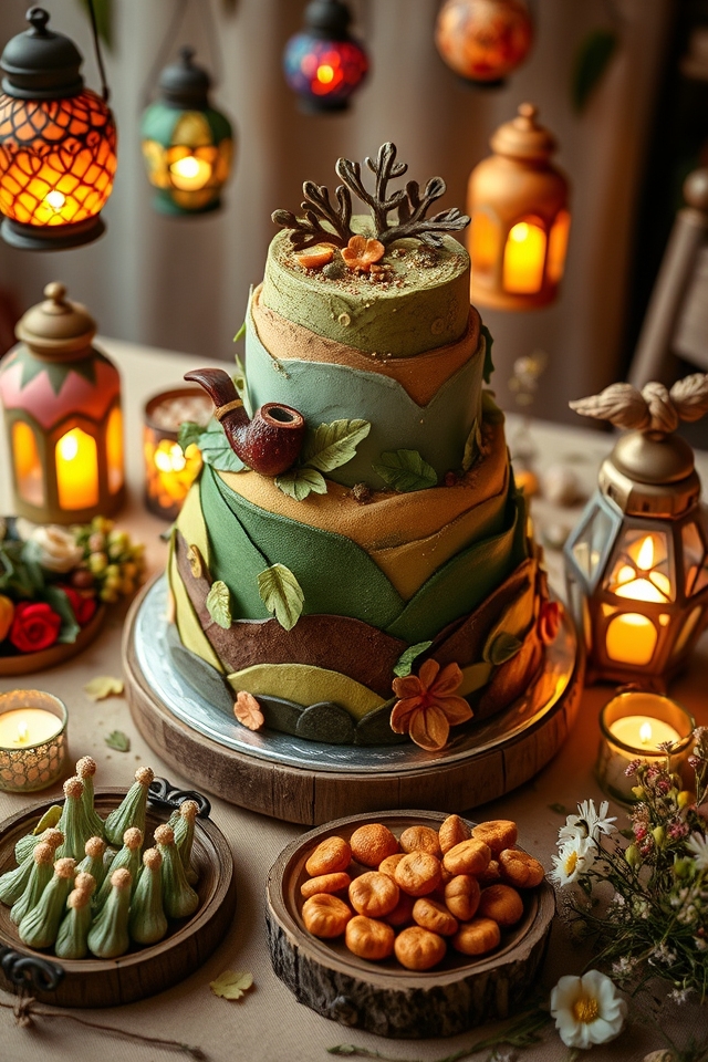 hobbit inspired spiced honey cake