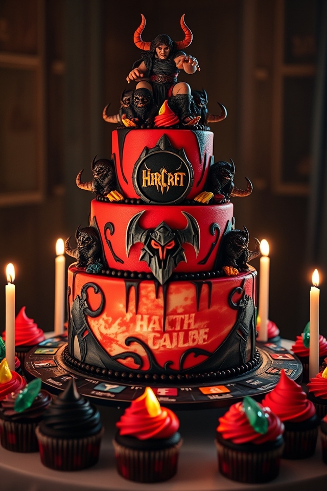 horde emblem themed cake