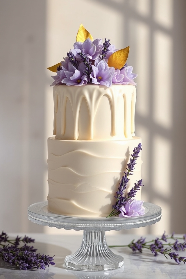lavender white chocolate delight