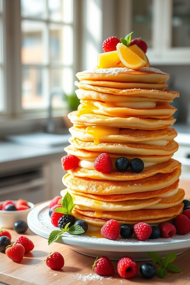 lemon ricotta pancake delight