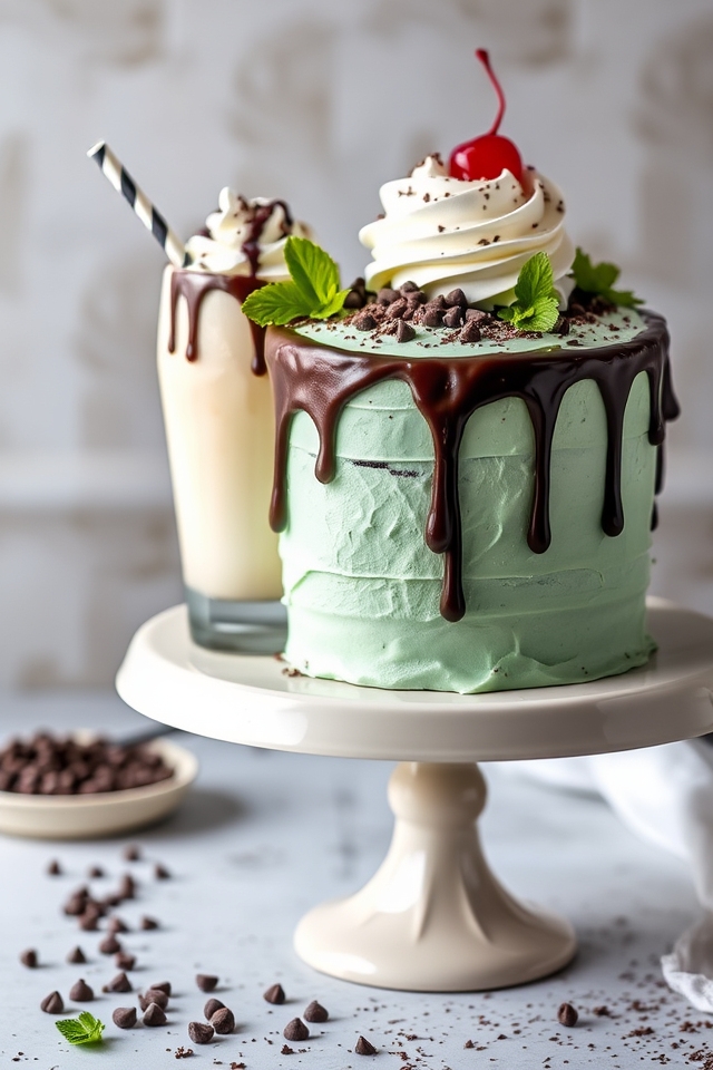 minty chocolate cake delight