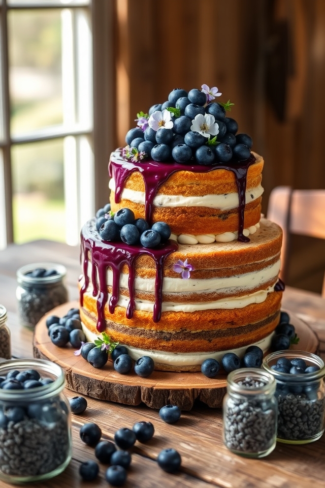 nutritious overnight chia cake
