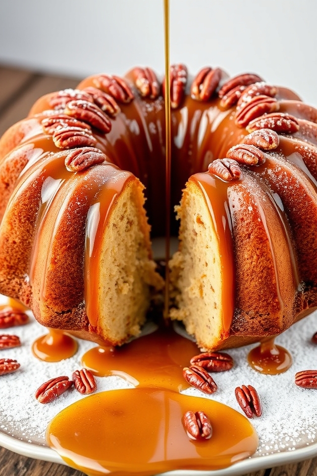 pancake inspired maple bundt cake