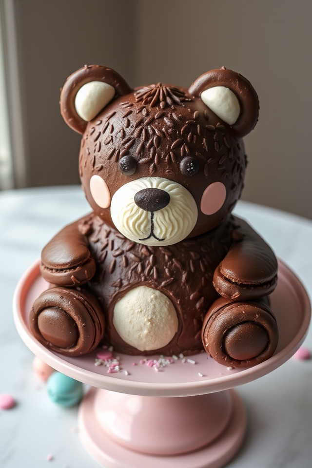 teddy bear ice cream delight