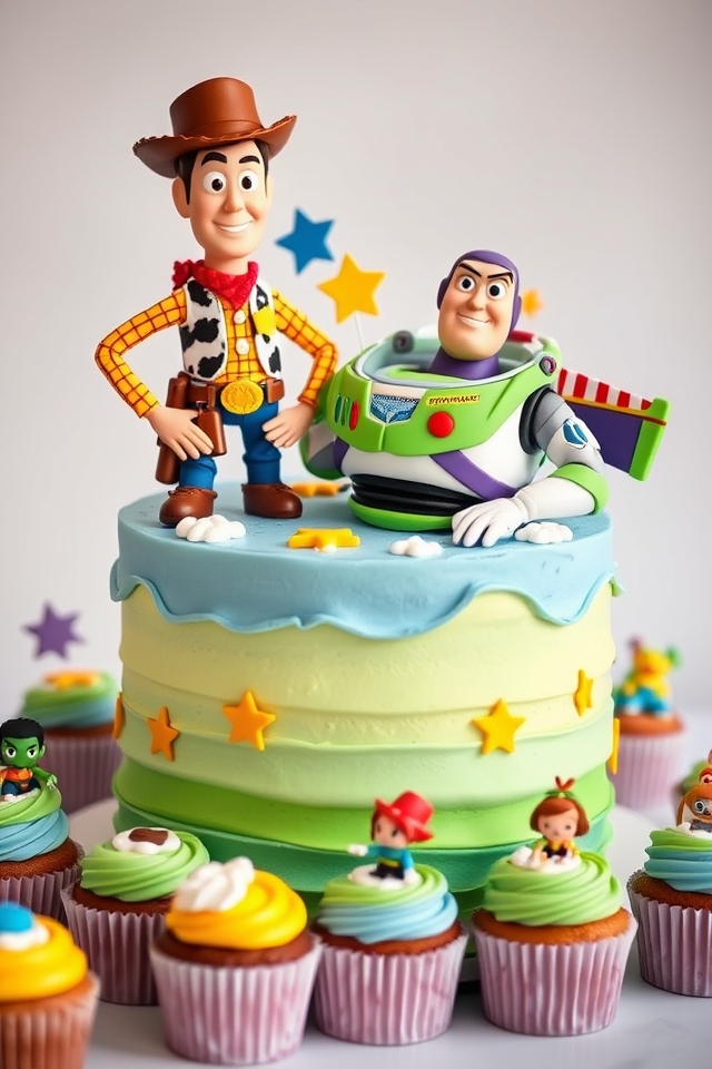 toy story birthday cake