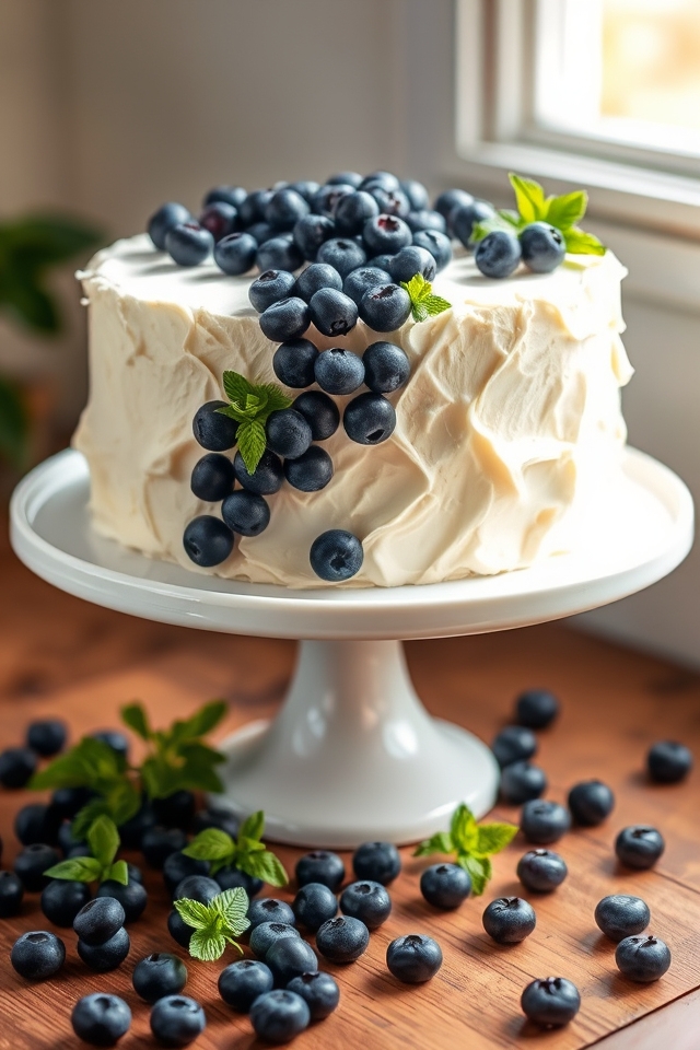 tropical blueberry coconut delight