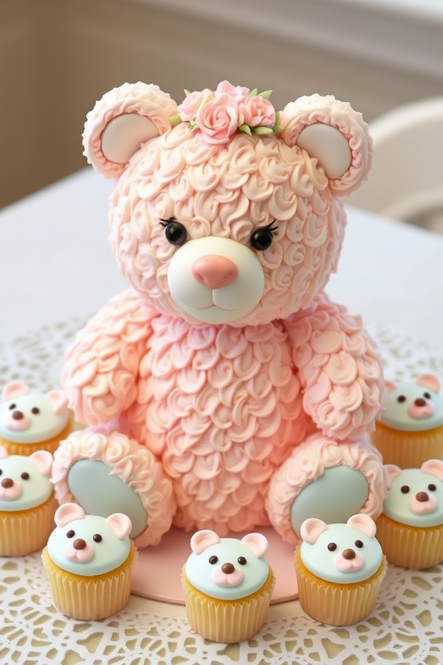 vintage teddy bear elegance