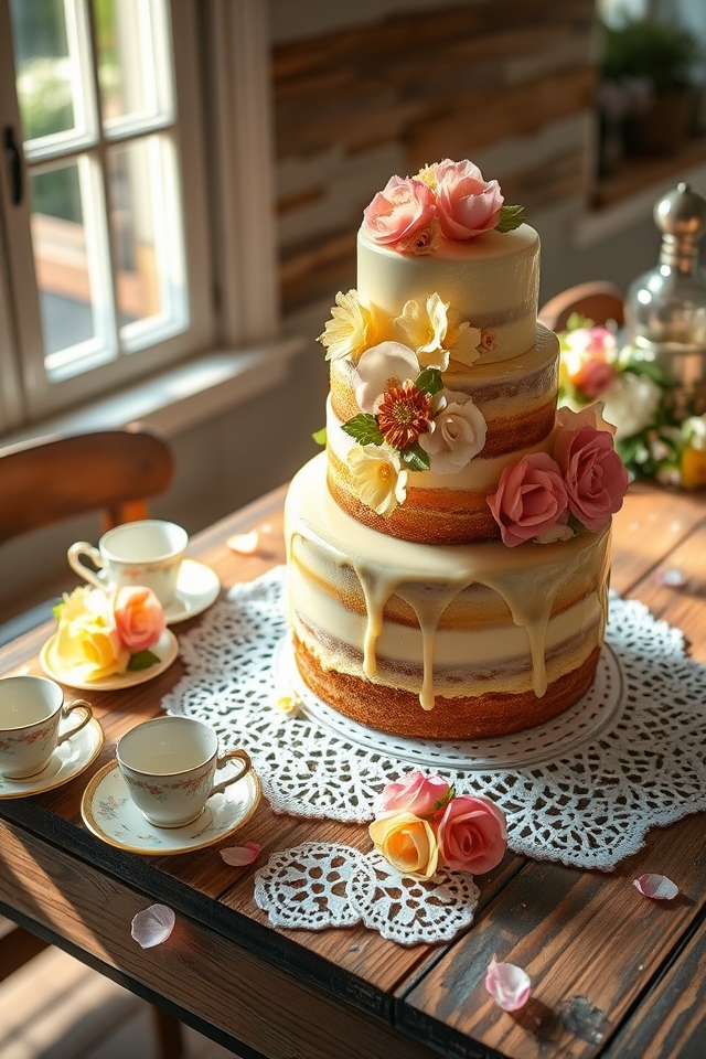zesty lemon anniversary cake