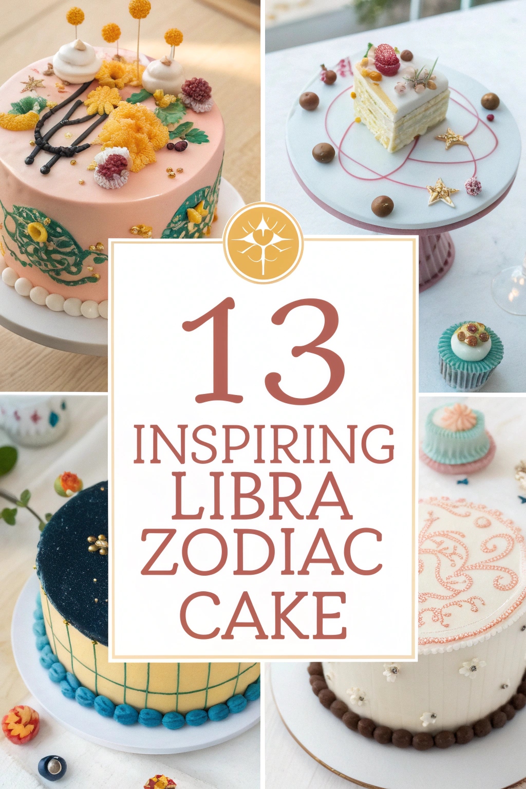 13 Inspiring Libra Zodiac Cake