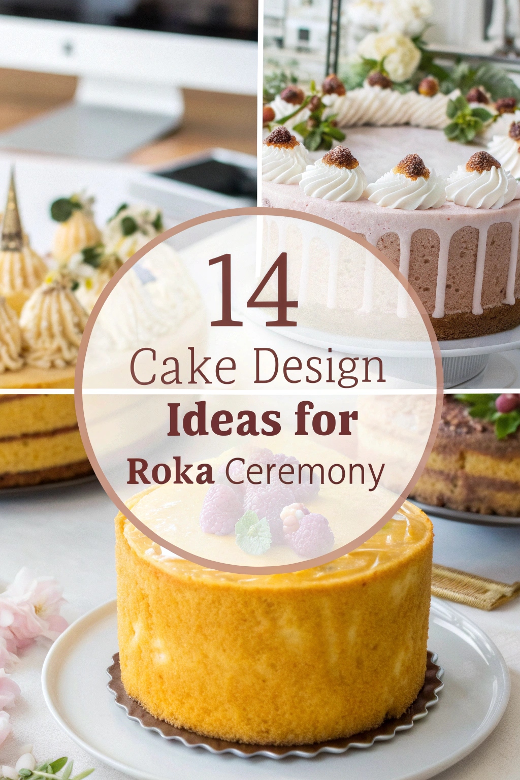 14 Cake Design Ideas for Roka Ceremony