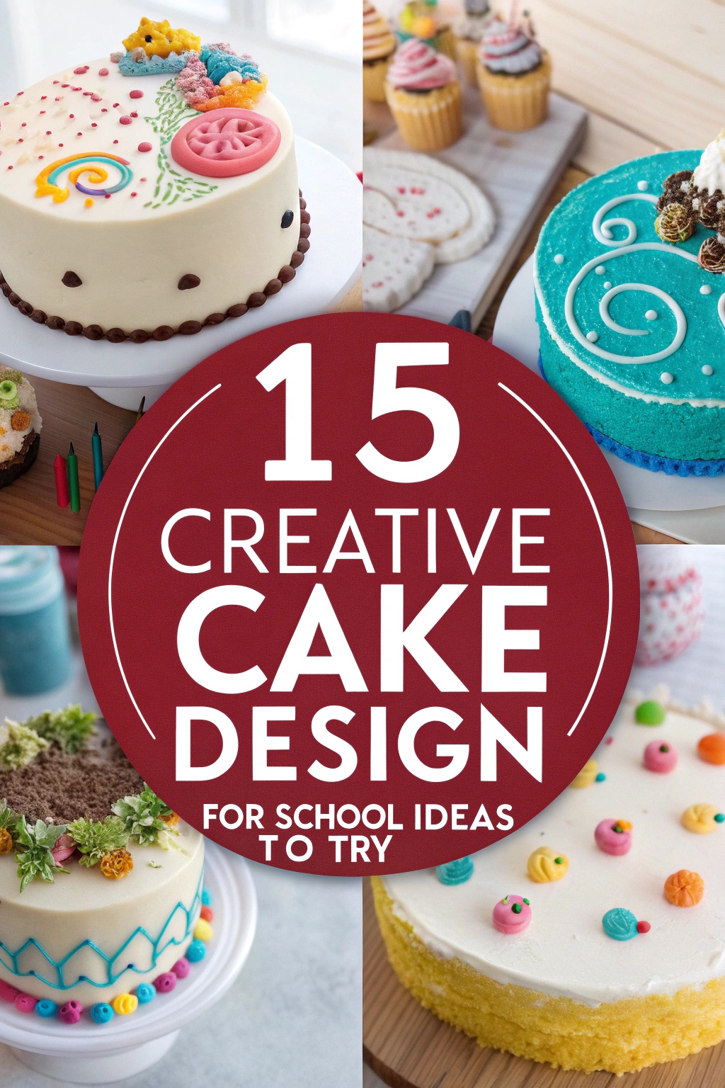 15 Creative Cake Design for School Ideas to Try