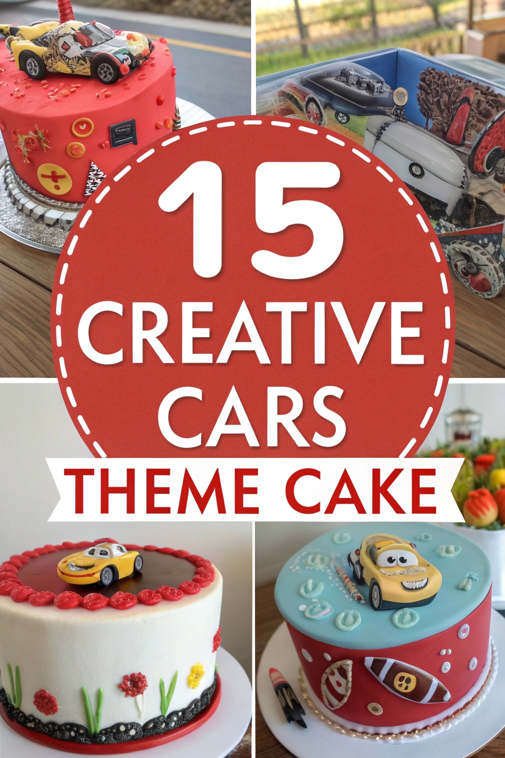 15 Creative Cars Theme Cake