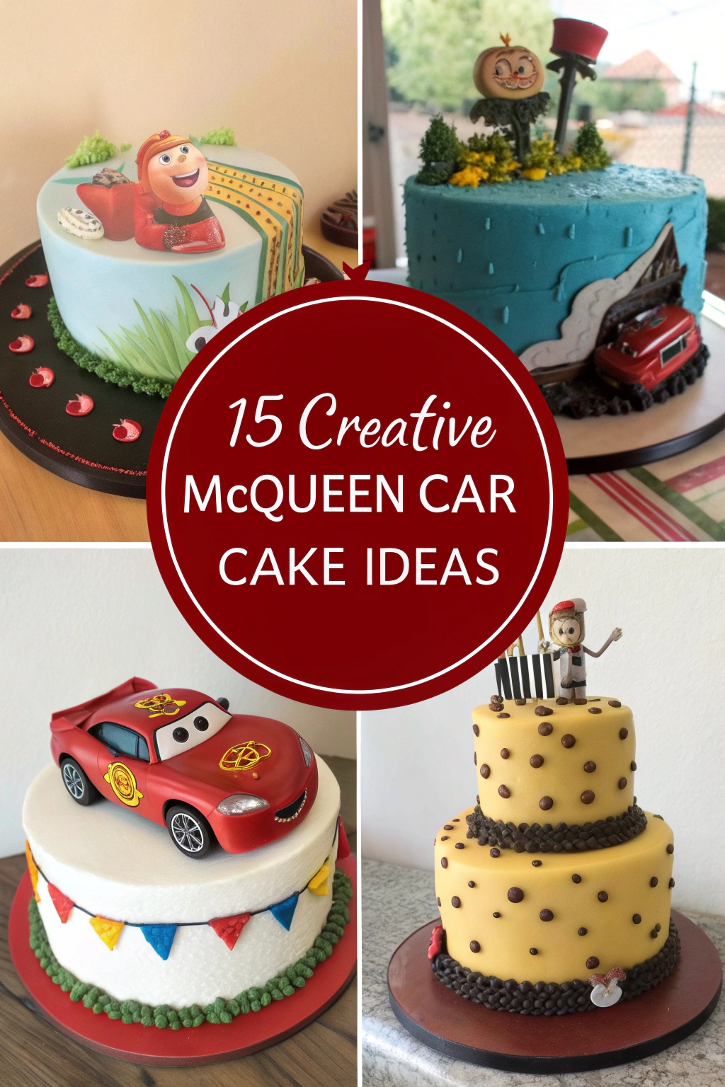 15 Creative Mcqueen Car Cake