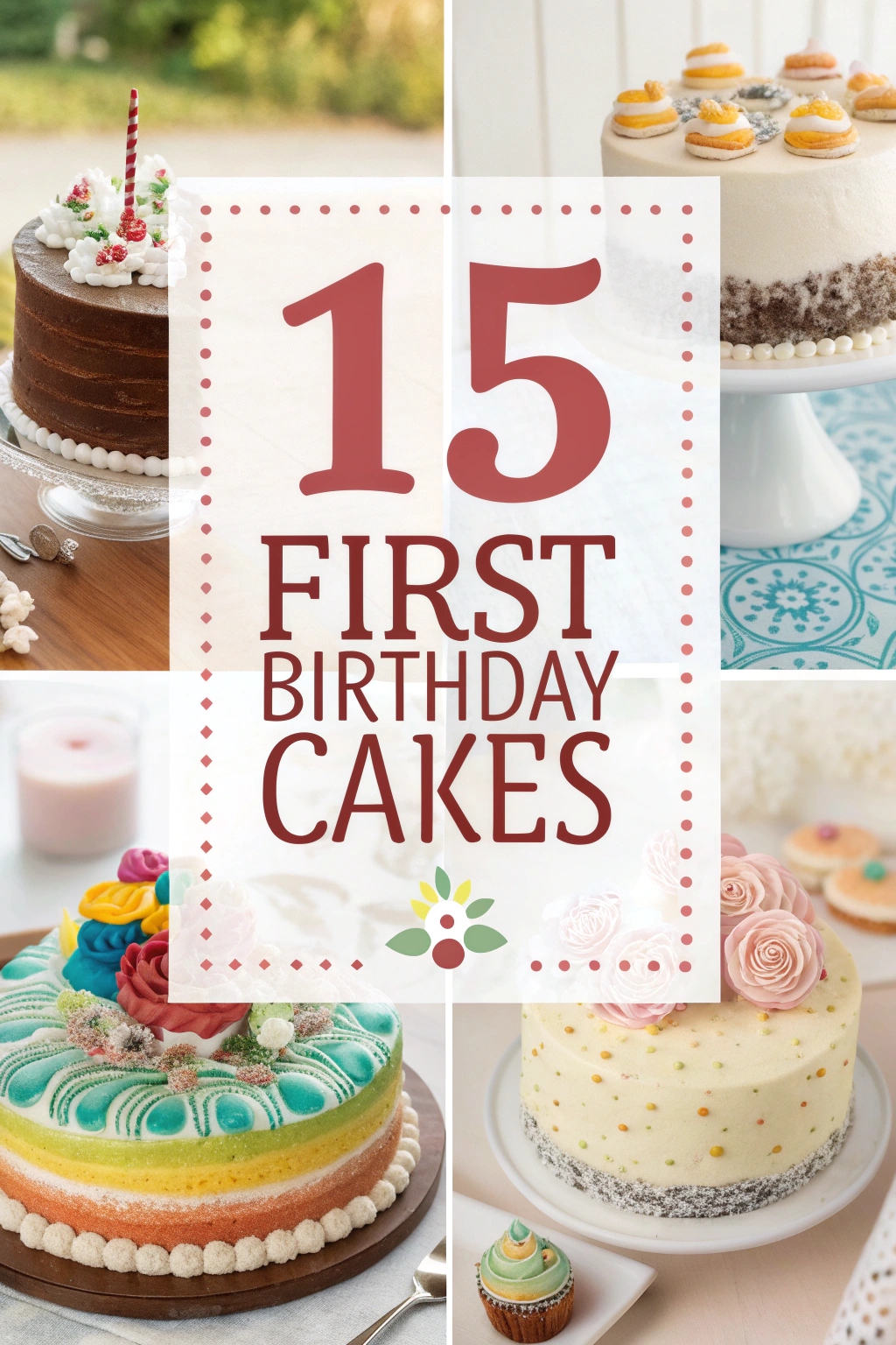 15 First Birthday Cakes
