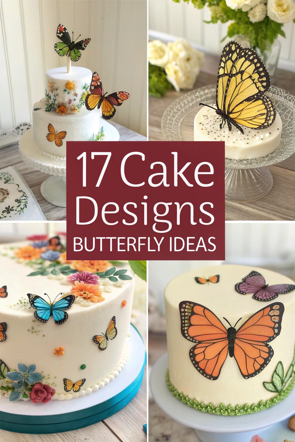 17 Cake Designs Butterfly Ideas