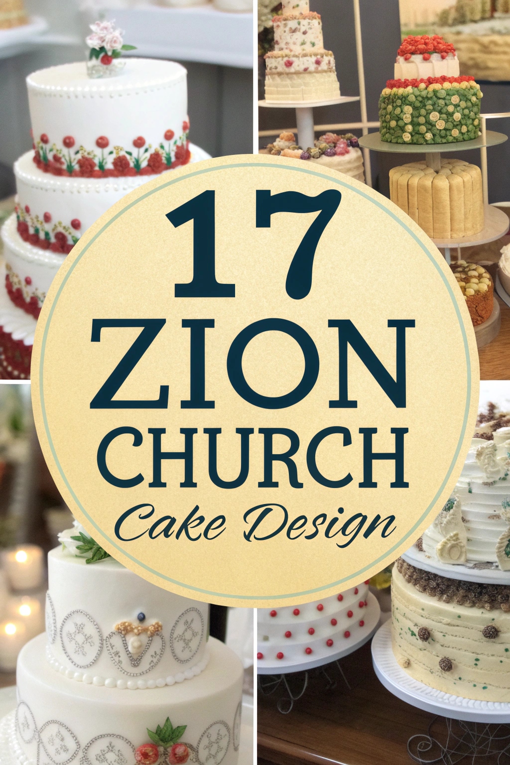 17 Zion Church Cake Design
