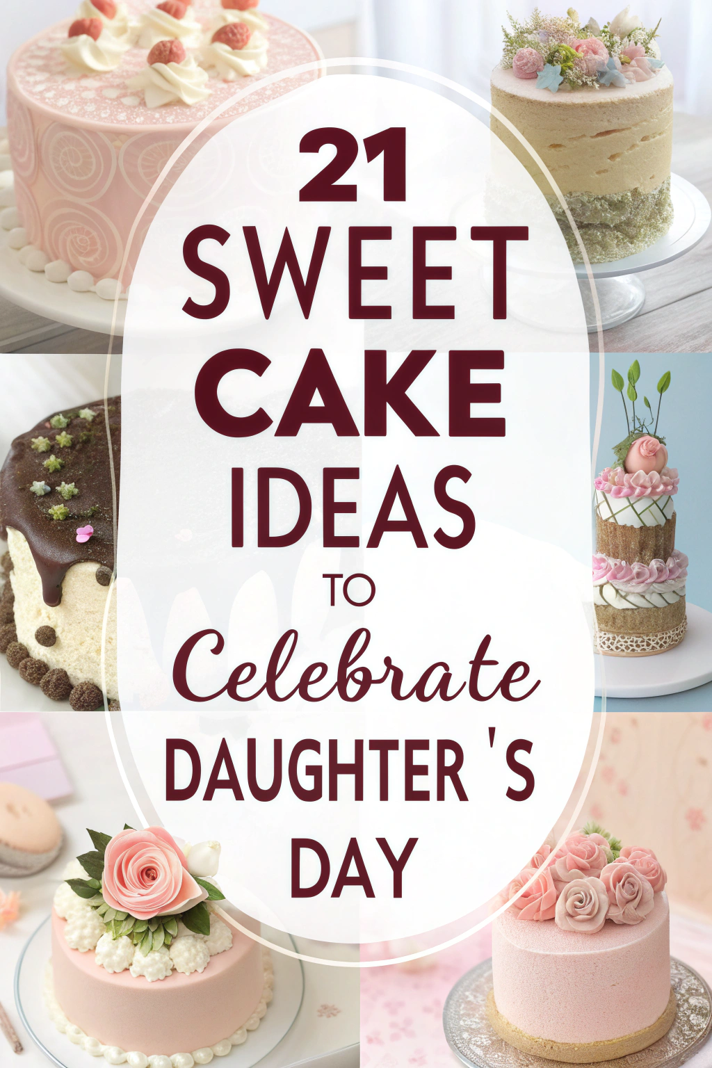 21 Sweet Cake Ideas to Celebrate National Daughter’s Day
