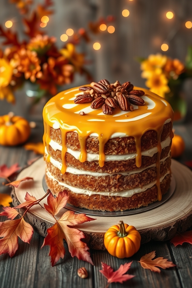autumn flavor indulgent dessert
