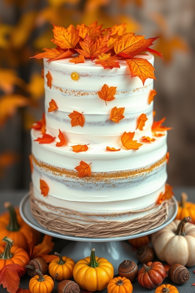 autumn inspired vanilla maple delight
