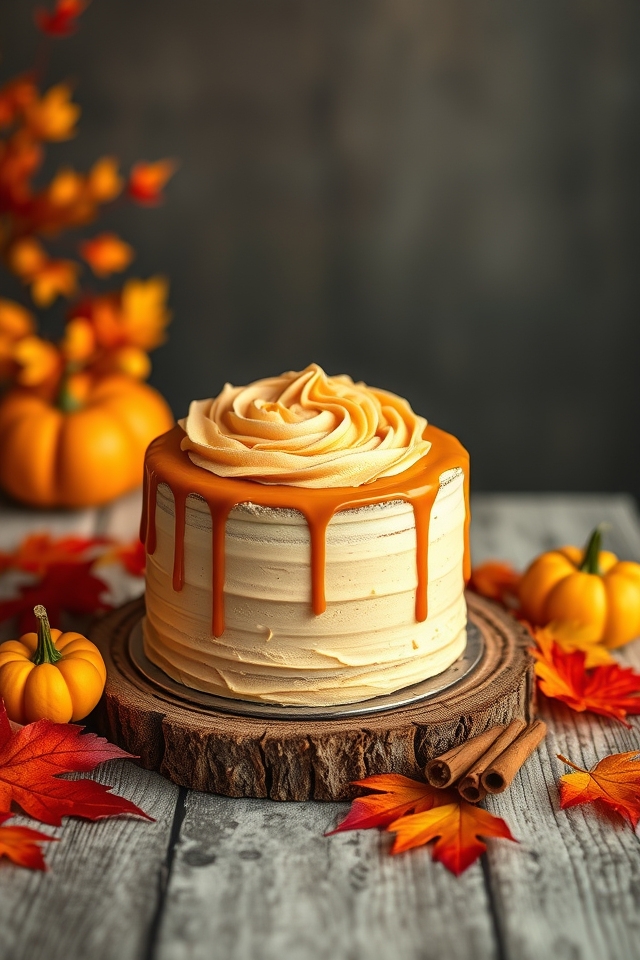 autumn spiced cake delight