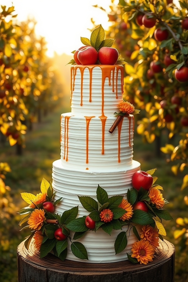 autumn wedding apple cake