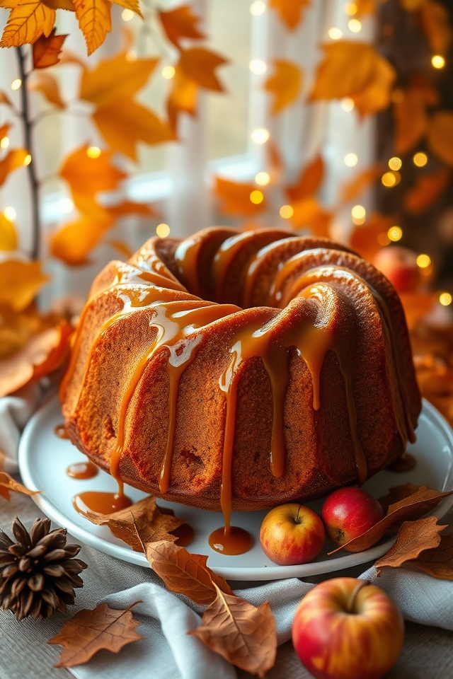 autumn wedding cake delight