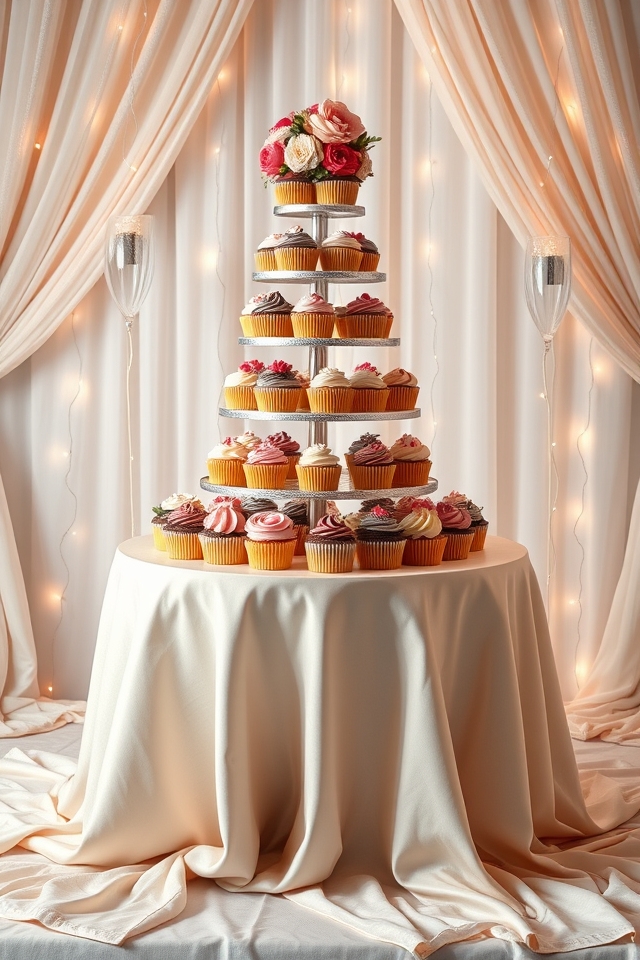 charming customizable cupcake displays