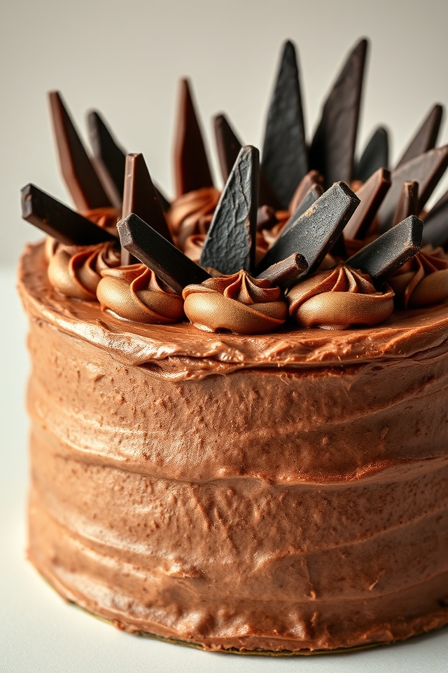 chocolate shards for decoration