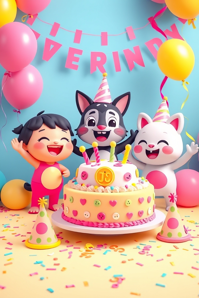 cocomelon characters enhance celebrations