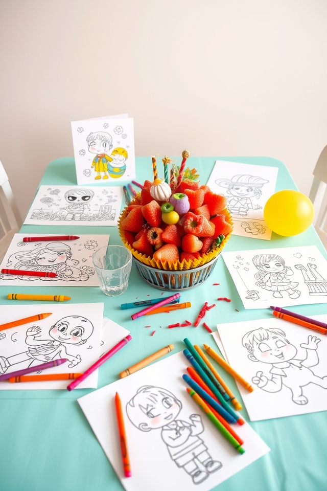 cocomelon coloring page decor