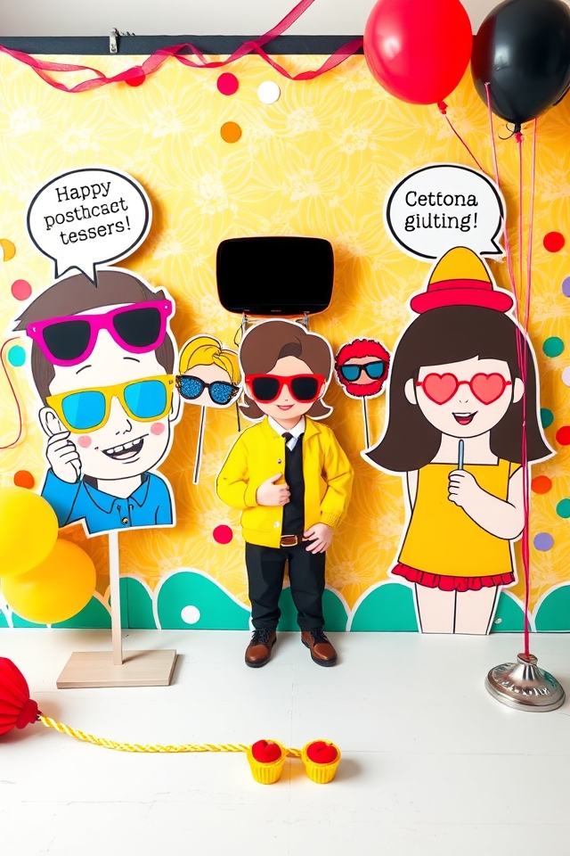 cocomelon themed photo props