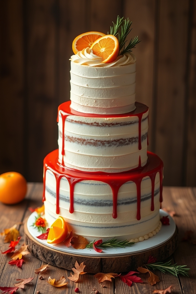 cranberry orange cake delight
