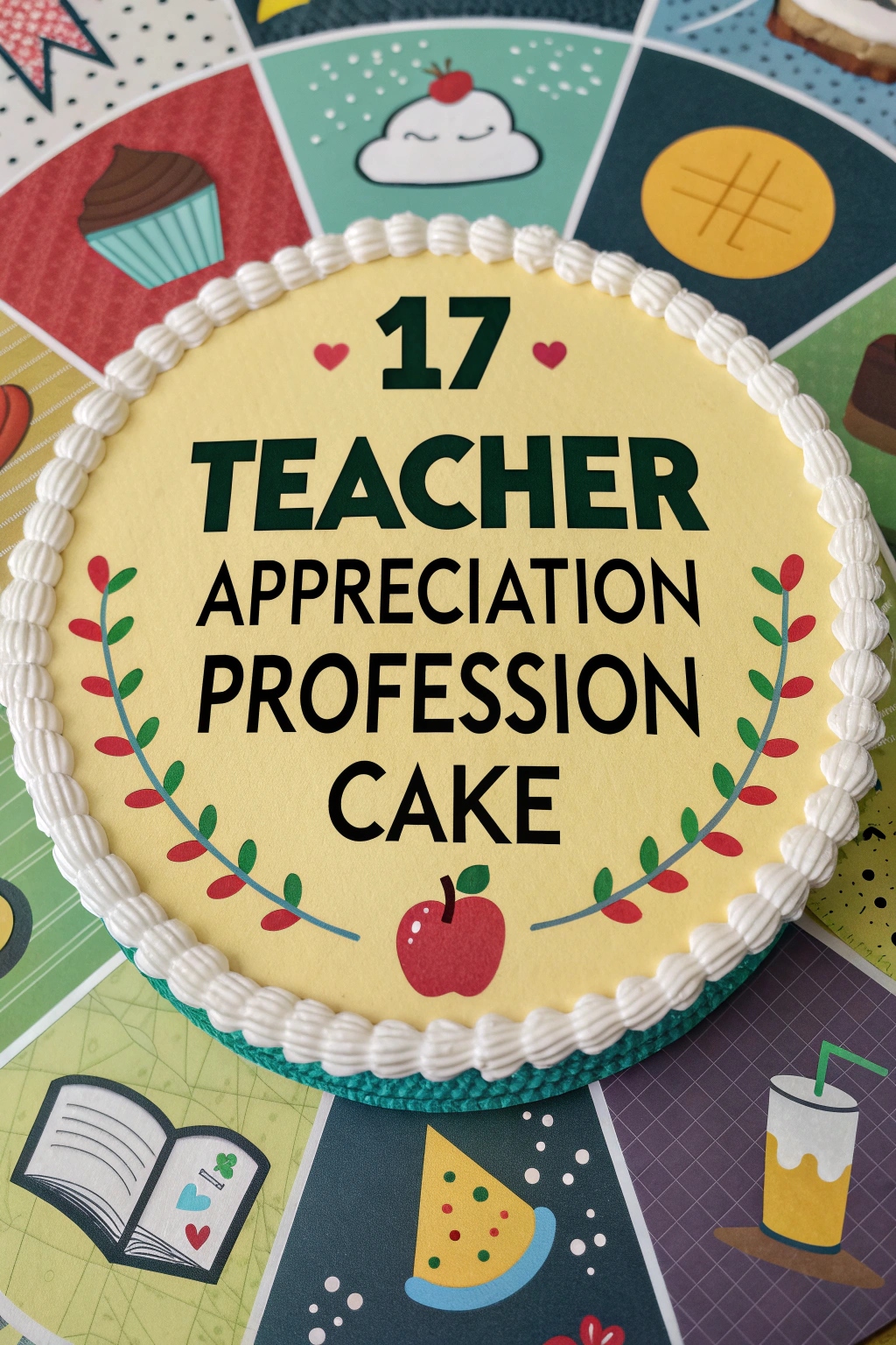 17 Teacher Appreciation Profession Cake