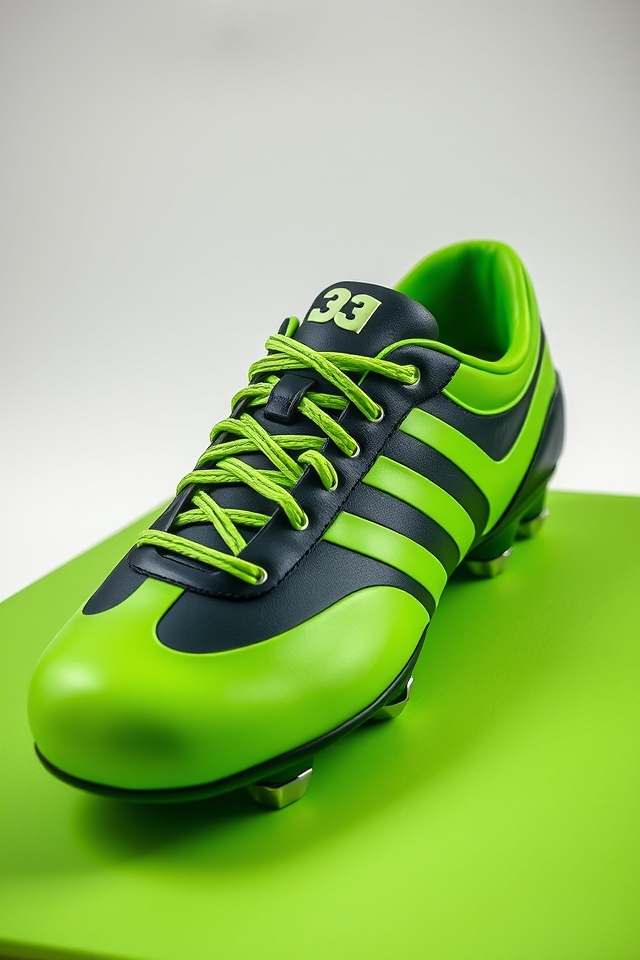 creative soccer cleat cake