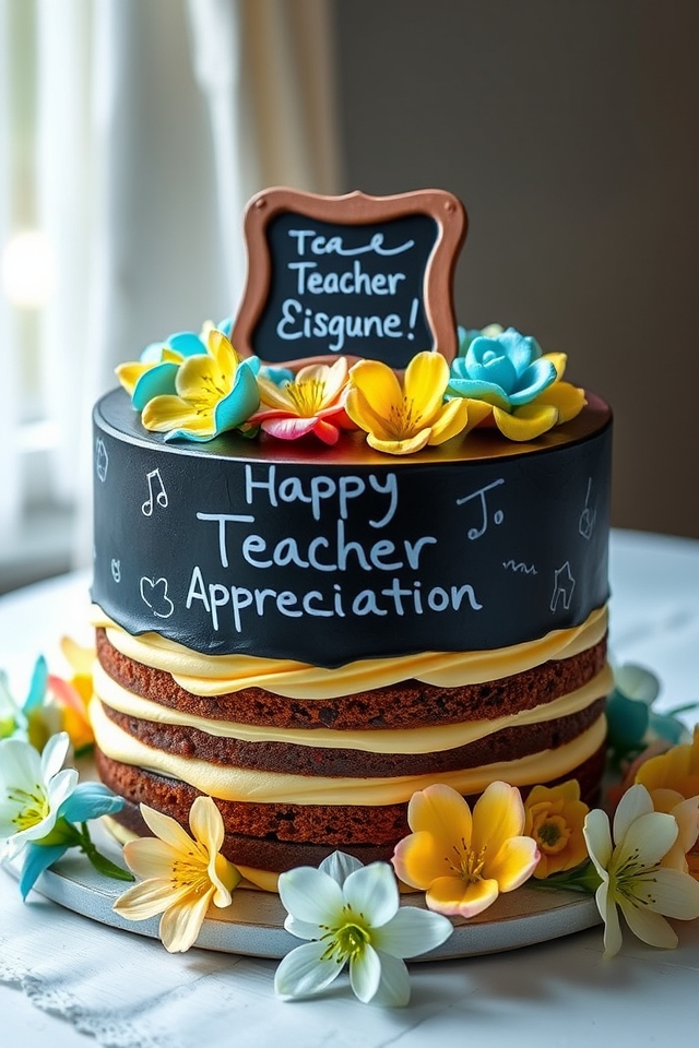 culinary appreciation through cake