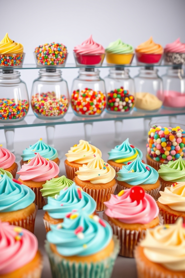 cupcake customization experience station